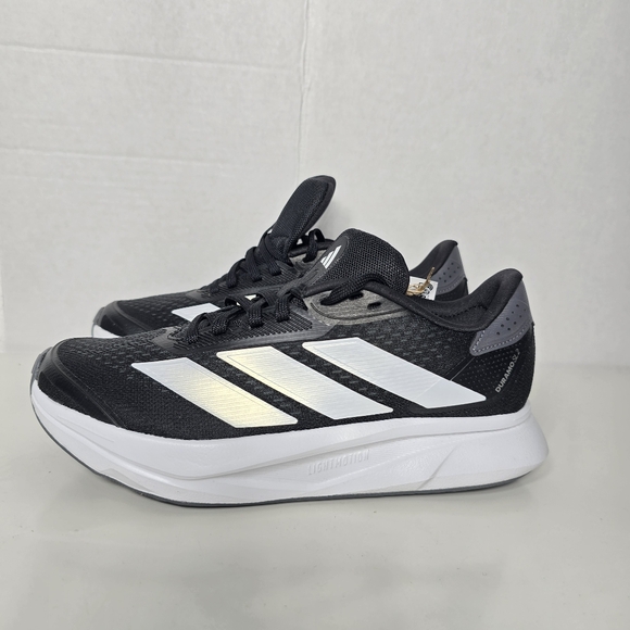 ADIDAS DURAMO SL 2 BLACK WHITE GRAY WOMEN'S RUNNING SHOES SIZE 7 - Picture 1 of 9